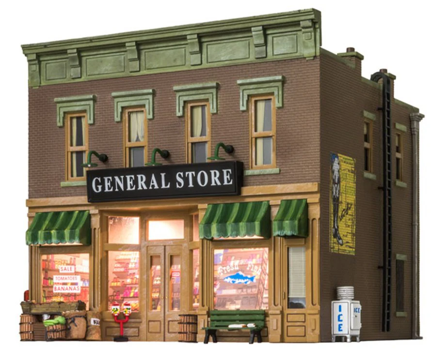 WBR5841 BR5841 Woodland Scenics - O Gauge Buildings - Lubener's General Store