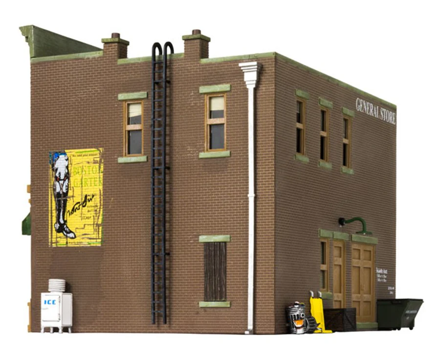 WBR5841 BR5841 Woodland Scenics - O Gauge Buildings - Lubener's General Store - Image 2