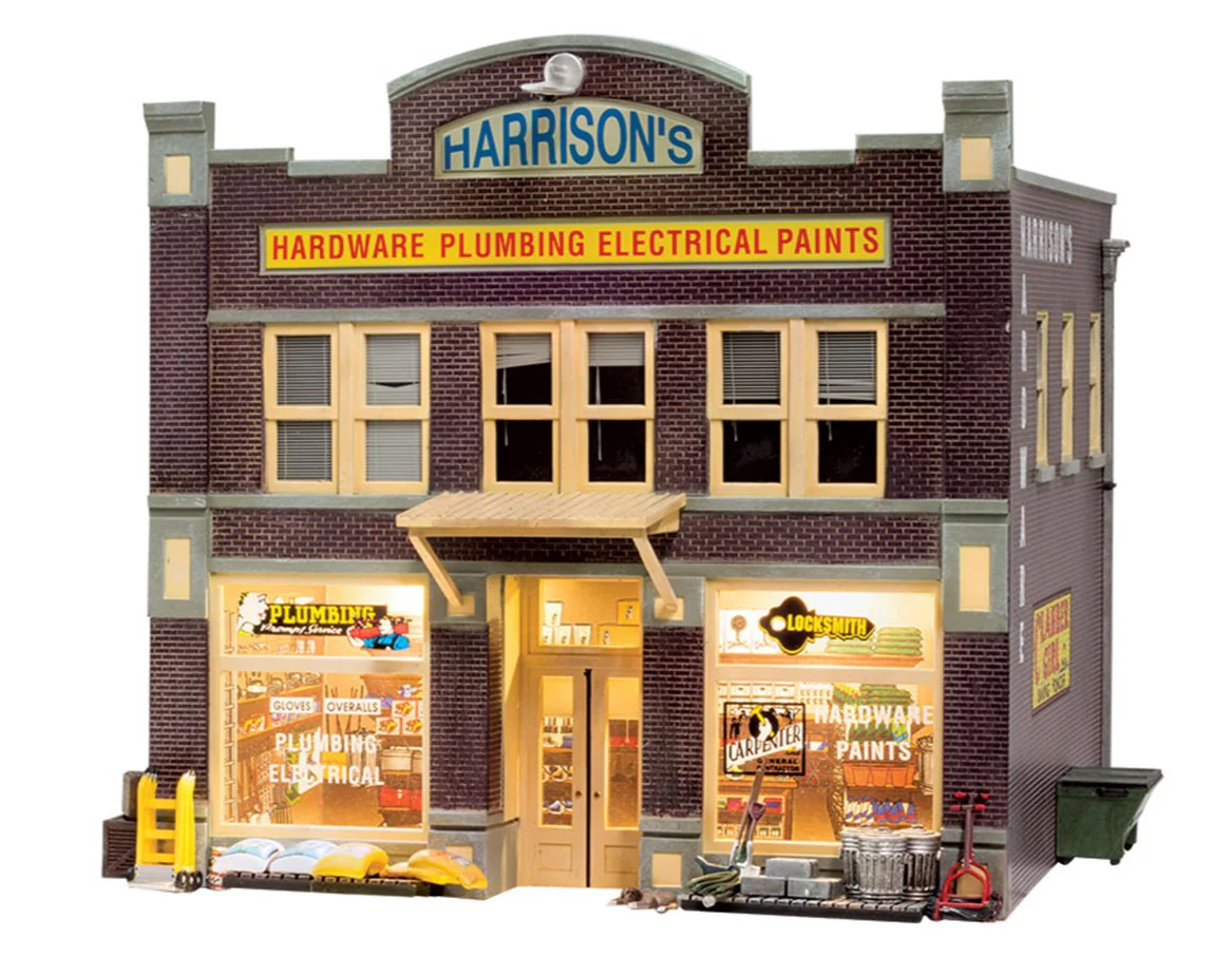 WBR5842 BR5842 Woodland Scenics - O Gauge Buildings - Harrison's Hardware