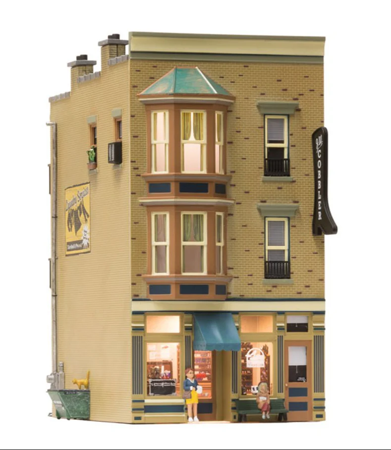 WBR5843 BR5843 Woodland Scenics - O Gauge Buildings - J.W. Cobbler