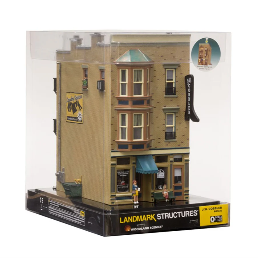 WBR5843 BR5843 Woodland Scenics - O Gauge Buildings - J.W. Cobbler - Image 5