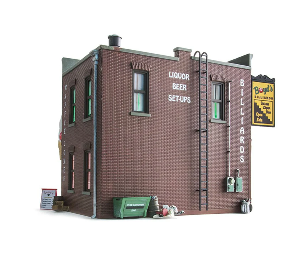 WBR5844 BR5844 Woodland Scenics - O Gauge Buildings - Corner Emporium - Image 3