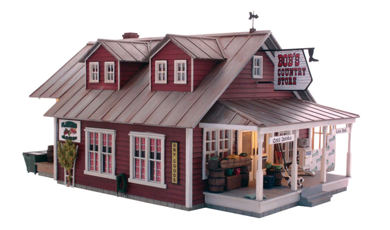 WBR5845 BR5845 Woodland Scenics - O Gauge Buildings - Country Store Expansion - Image 2
