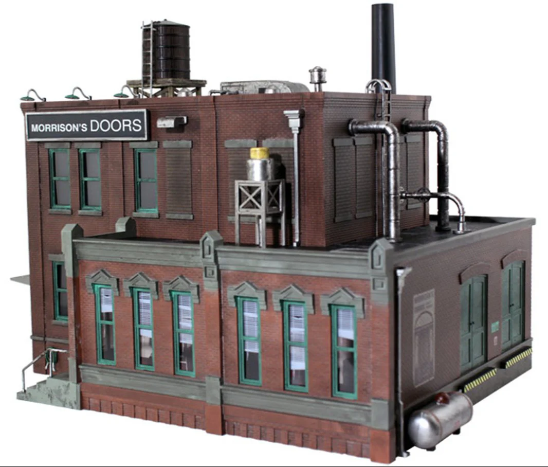WBR5848 BR5841 Woodland Scenics - O Gauge Buildings - Morrison Door Factory