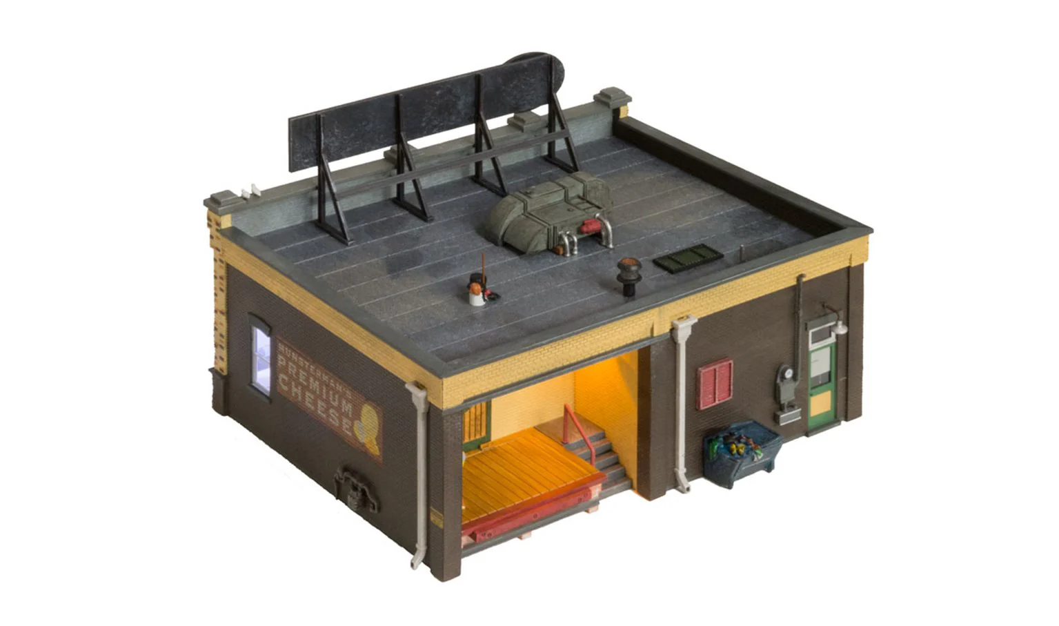 WBR5851 BR5851 Woodland Scenics - O Gauge Buildings - J. Frank's Grocery - Image 3