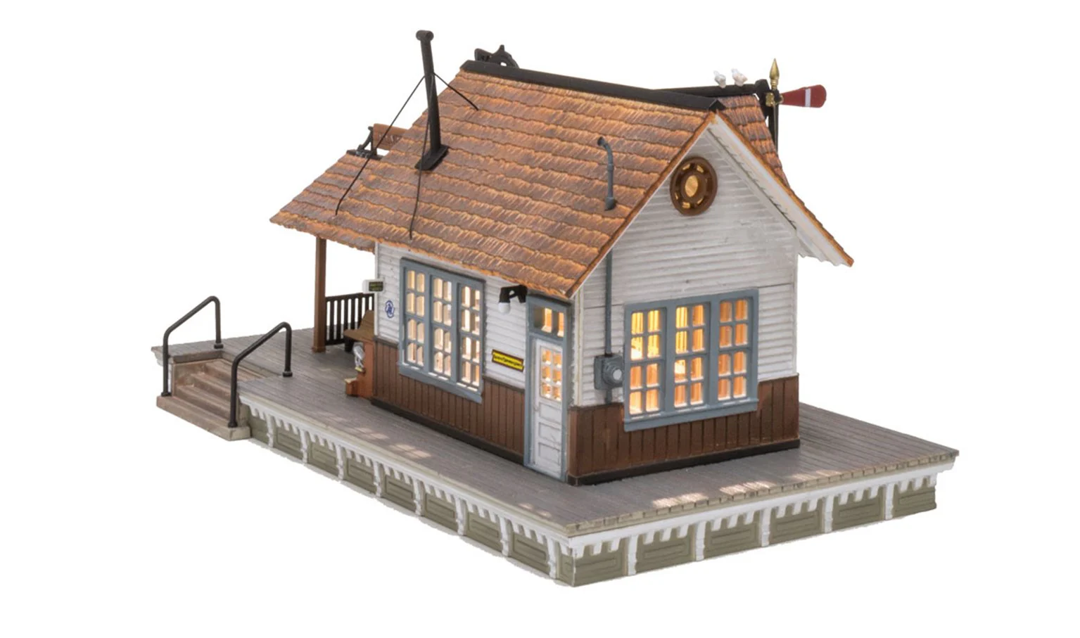 WBR5852 BR5852 Woodland Scenics - O Gauge Buildings - The Depot - Image 2