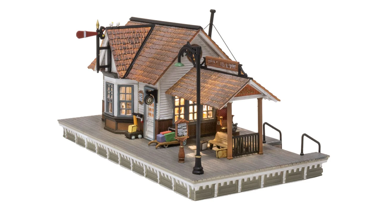 WBR5852 BR5852 Woodland Scenics - O Gauge Buildings - The Depot - Image 4