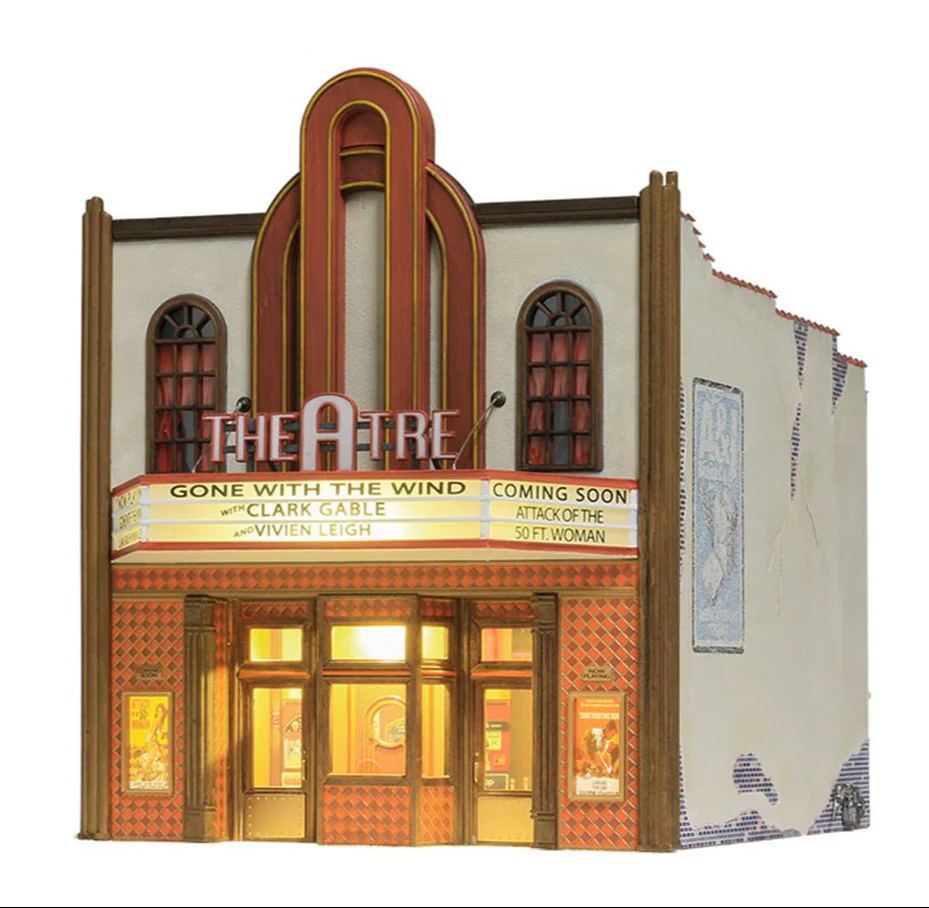 WBR5854 BR5854 Woodland Scenics - O Gauge Buildings - Theater