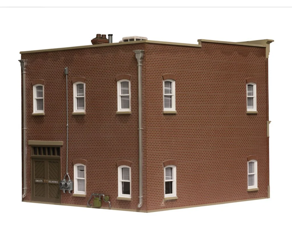 WBR5855 BR5855 Woodland Scenics - O Gauge Buildings - Emilio's Italian Restaurant - Image 2