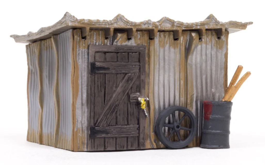 WBR5856 BR5856 Woodland Scenics - O Gauge Buildings - Tin Shack