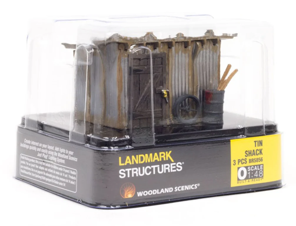 WBR5856 BR5856 Woodland Scenics - O Gauge Buildings - Tin Shack - Image 4