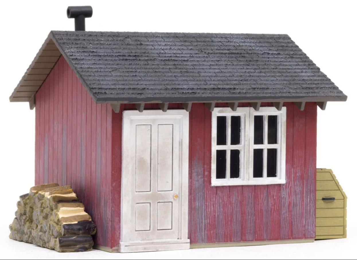 WBR5857 BR5857 Woodland Scenics - O Gauge Buildings - Work Shed