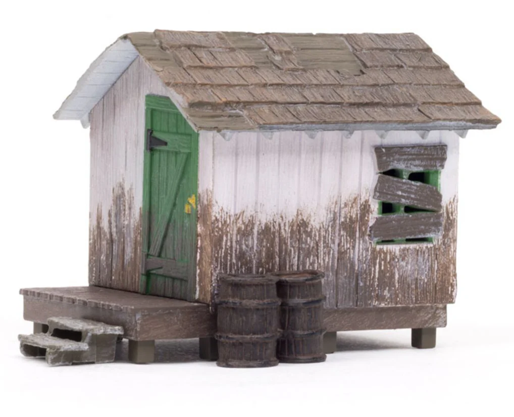 WBR5858 BR5858 Woodland Scenics - O Gauge Buildings - Wood Shack - Image 2