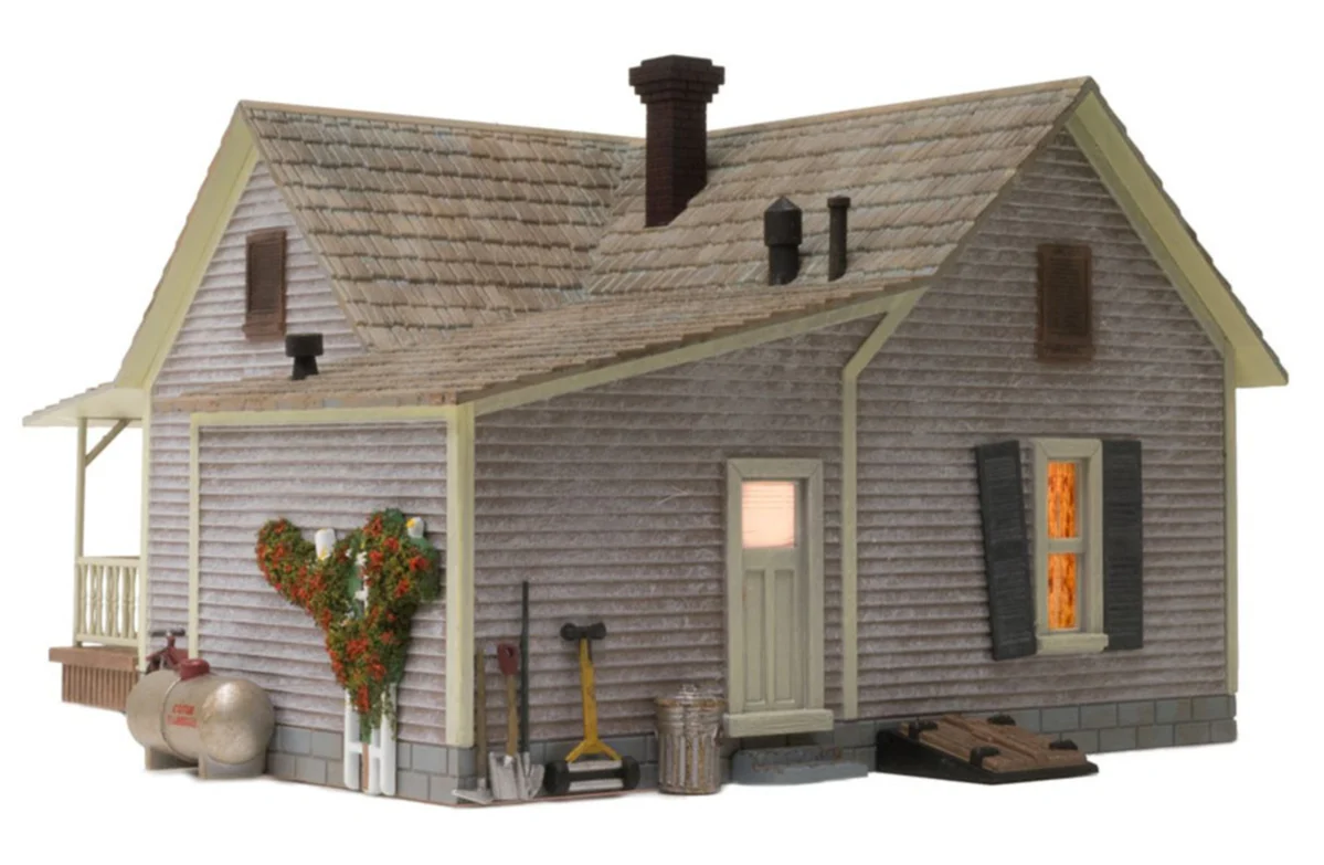 WBR5860 BR5860 Woodland Scenics - O Gauge Buildings - Old Homestead - Image 2