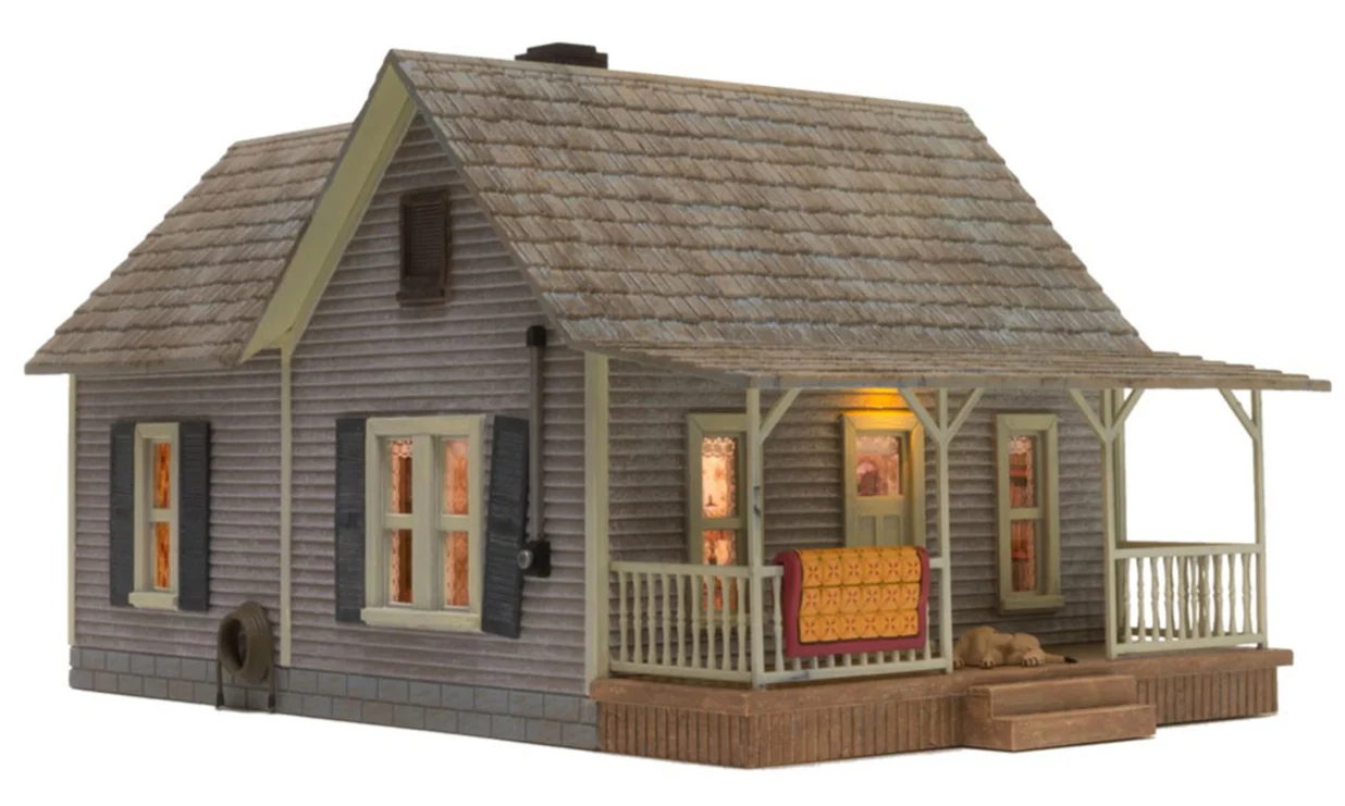 WBR5860 BR5860 Woodland Scenics - O Gauge Buildings - Old Homestead - Image 3