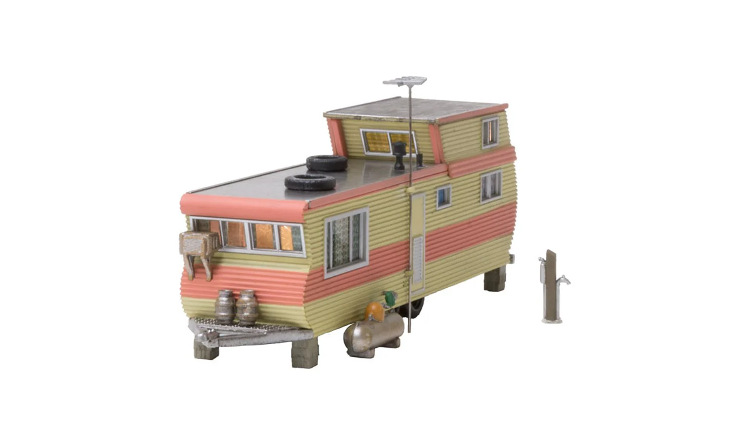 WBR5862 BR5862 WOODLAND SCENICS - O GAUGE BUILDINGS - Double Decker Trailer - Image 2