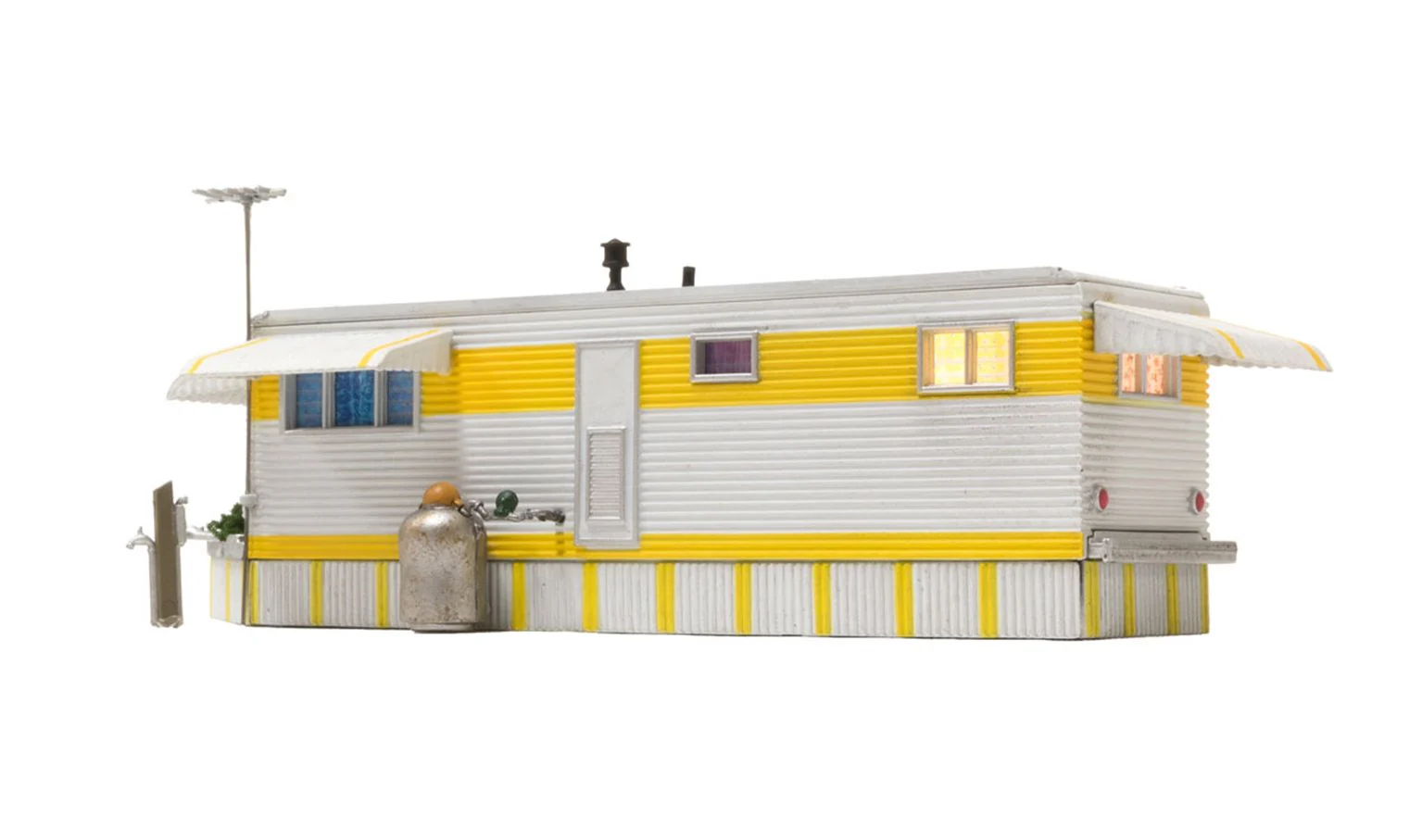 WBR5863 BR5863 WOODLAND SCENICS - O GAUGE BUILDINGS - Sunny Days Trailer - Image 3
