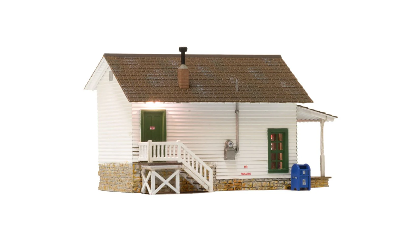 WBR5864 BR5864 WOODLAND SCENICS - O GAUGE BUILDINGS - Post Office - Image 2