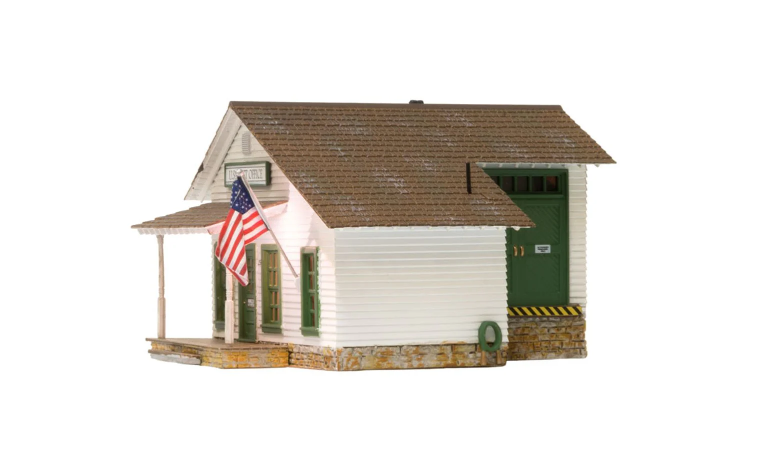 WBR5864 BR5864 WOODLAND SCENICS - O GAUGE BUILDINGS - Post Office - Image 3