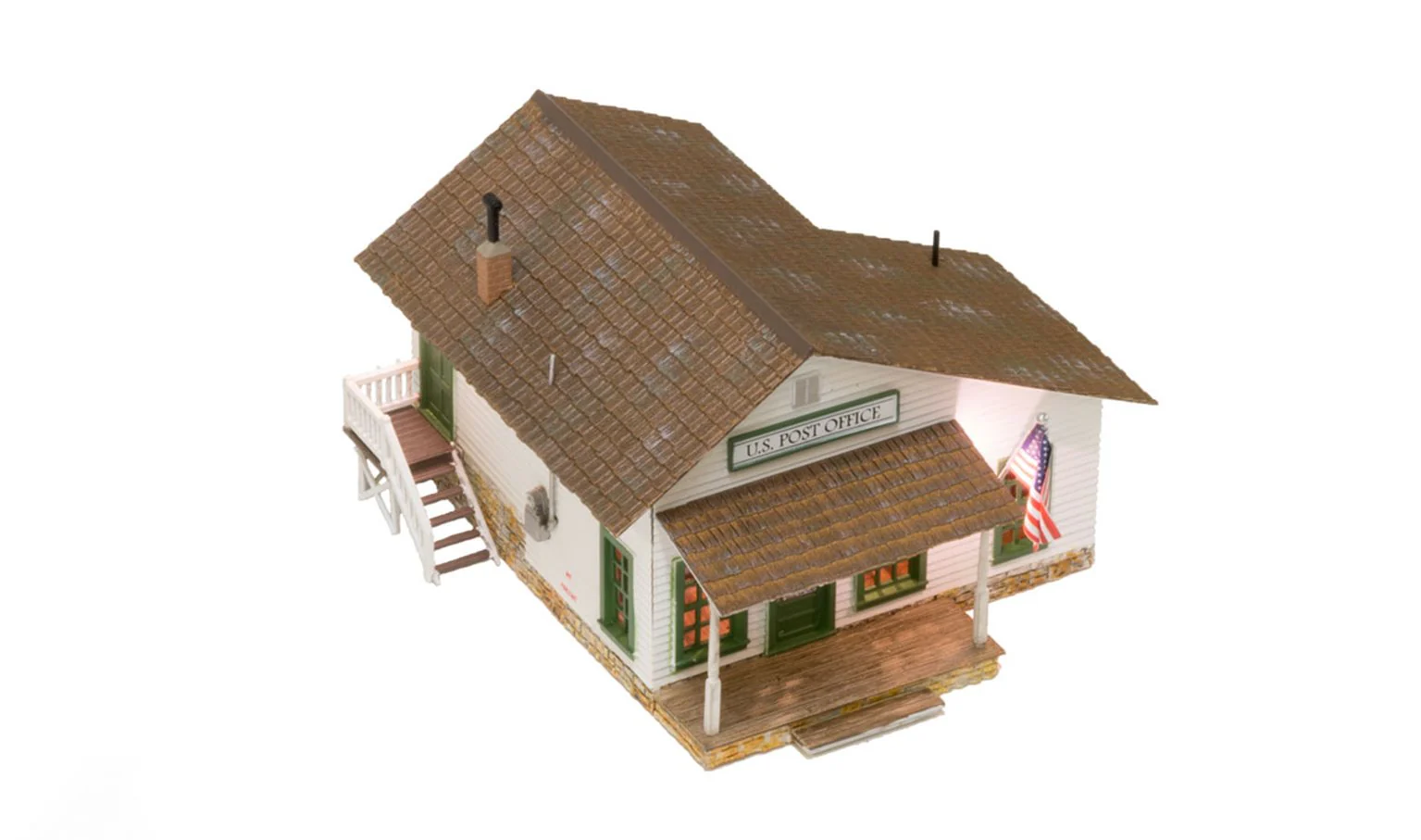 WBR5864 BR5864 WOODLAND SCENICS - O GAUGE BUILDINGS - Post Office - Image 4