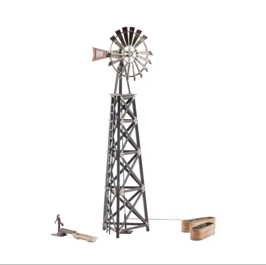 WBR5867 BR5867 WOODLAND SCENICS - O GAUGE BUILDINGS - Old Windmill
