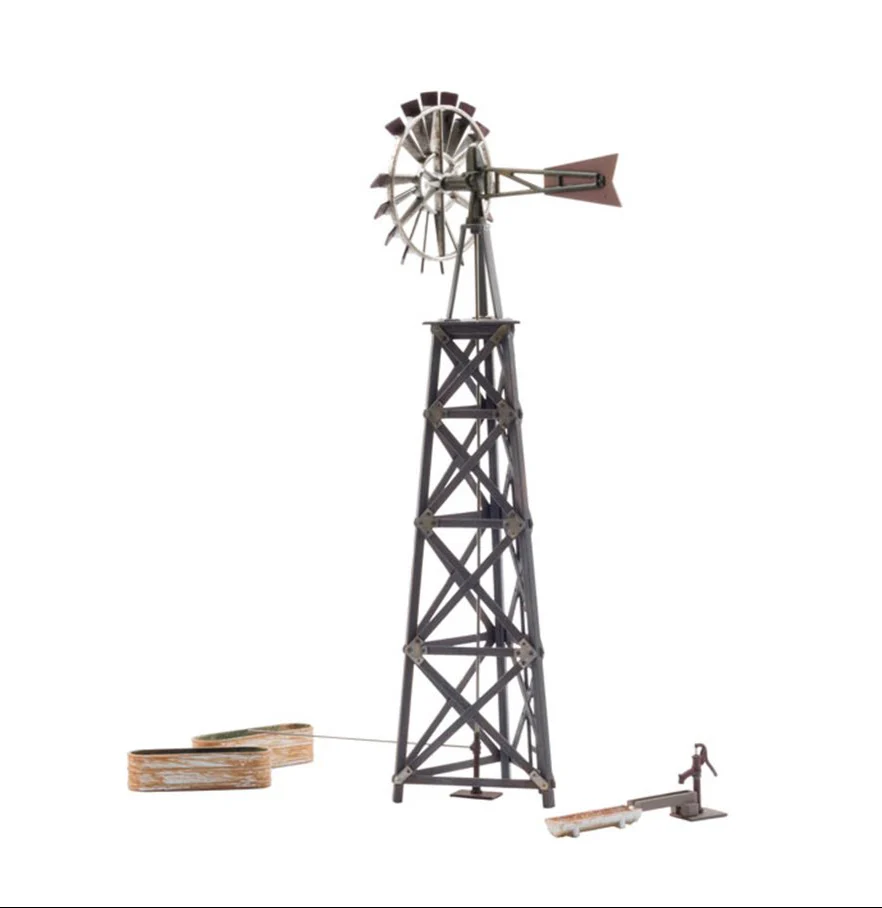 WBR5867 BR5867 WOODLAND SCENICS - O GAUGE BUILDINGS - Old Windmill - Image 2