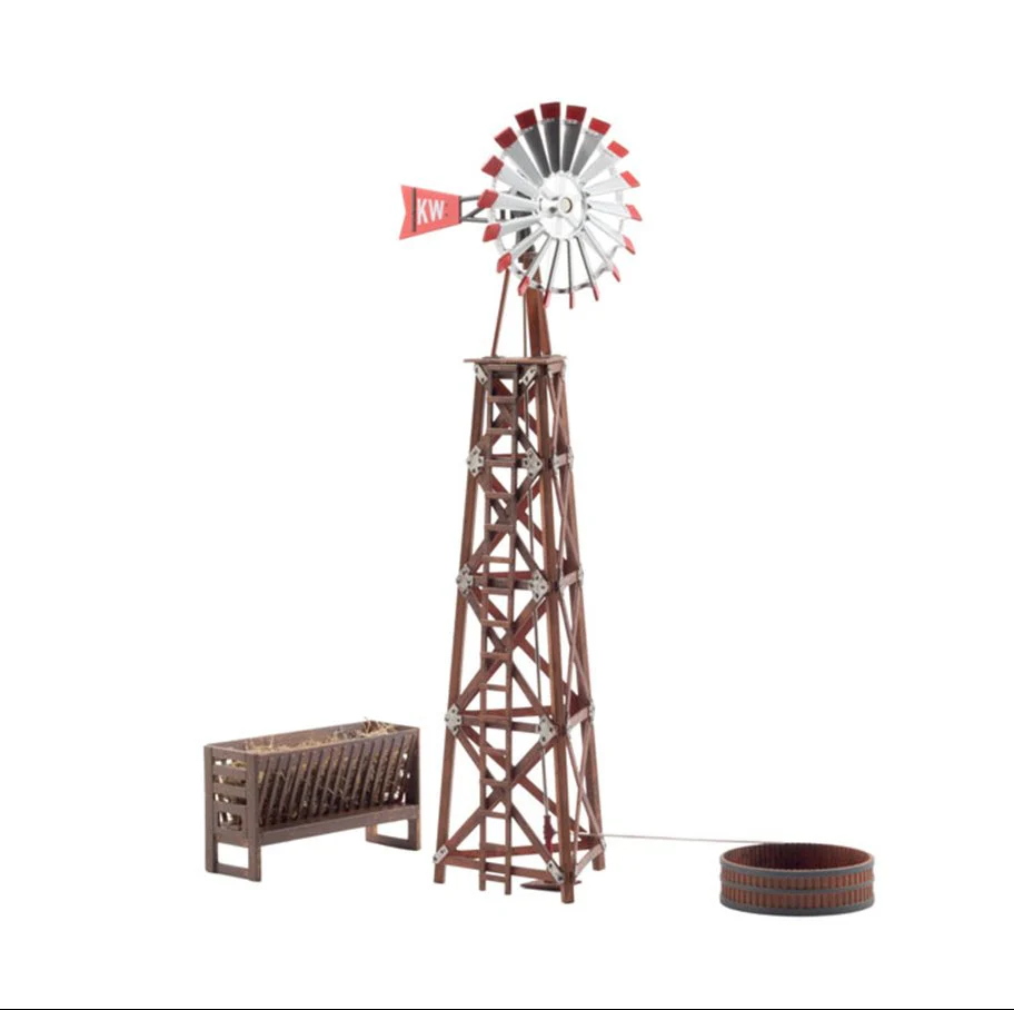 WBR5868 BR5868 WOODLAND SCENICS - O GAUGE BUILDINGS - Windmill