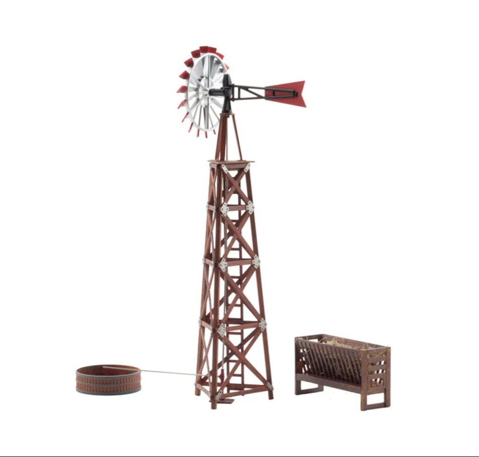 WBR5868 BR5868 WOODLAND SCENICS - O GAUGE BUILDINGS - Windmill - Image 2