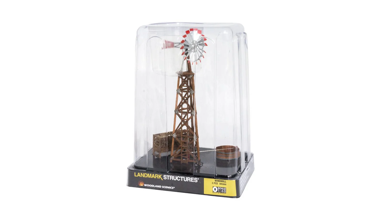 WBR5868 BR5868 WOODLAND SCENICS - O GAUGE BUILDINGS - Windmill - Image 4
