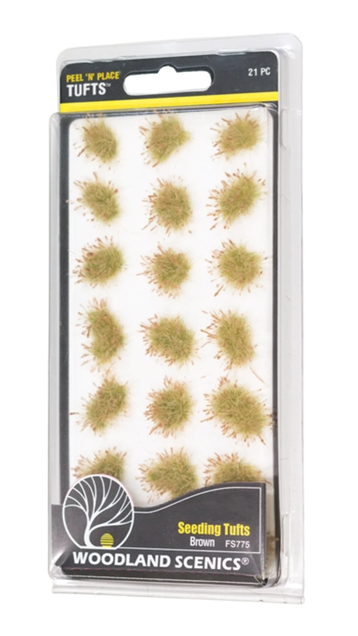 WFS775 FS775 Peel ‘n’ Place Brown Seeding Tufts