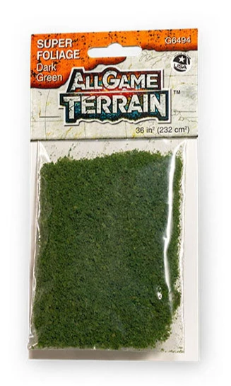WG6494 All Game Terrain - Dark Green Super Foliage - Image 2