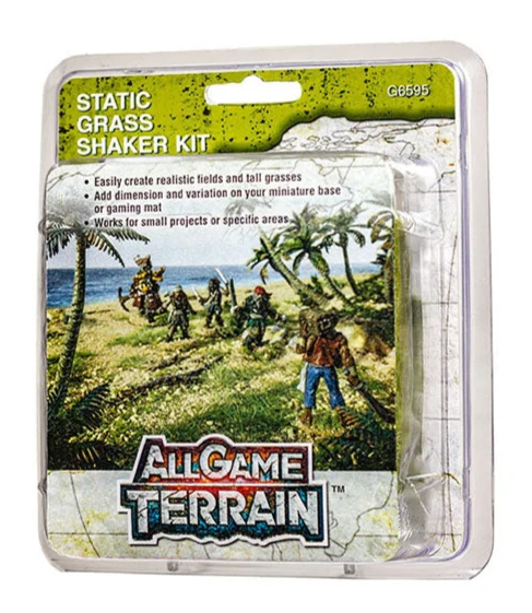 WG6595 All Game Terrain - Static Grass Shaker Kit