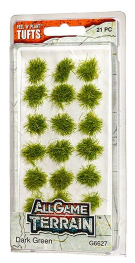 WG6627 All Game Terrain - Dark Green Tufts - Image 2