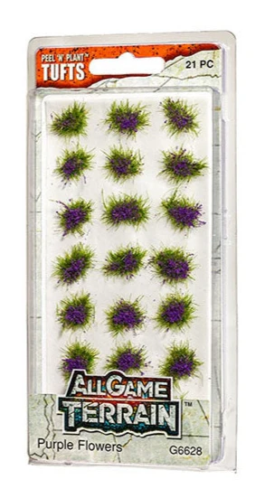 WG6628 All Game Terrain - Purple Flower Tufts - Image 2