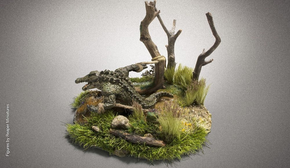 WG6632 All Game Terrain - Dark Green Shrubs Tufts - Image 3
