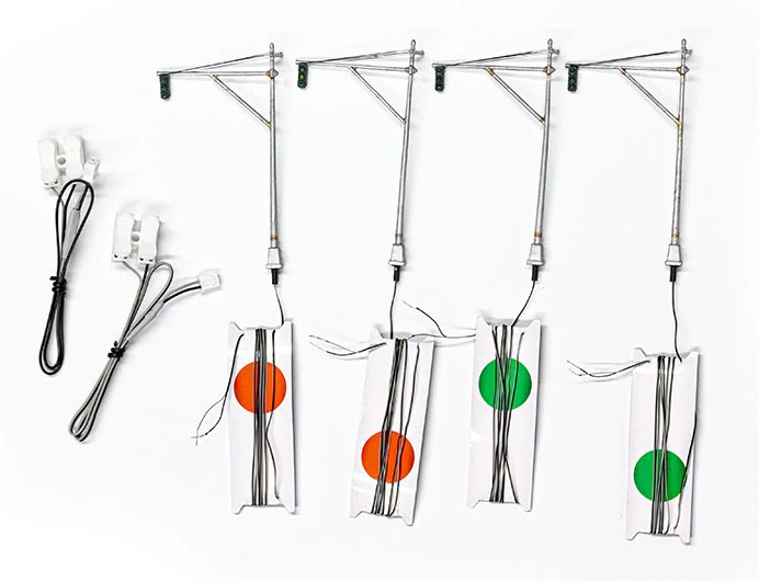 WJP5653 JP5653 HO Mast Arm Traffic Lights - Image 4