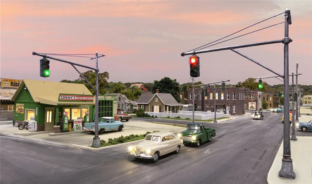 WJP5653 JP5653 HO Mast Arm Traffic Lights - Image 5