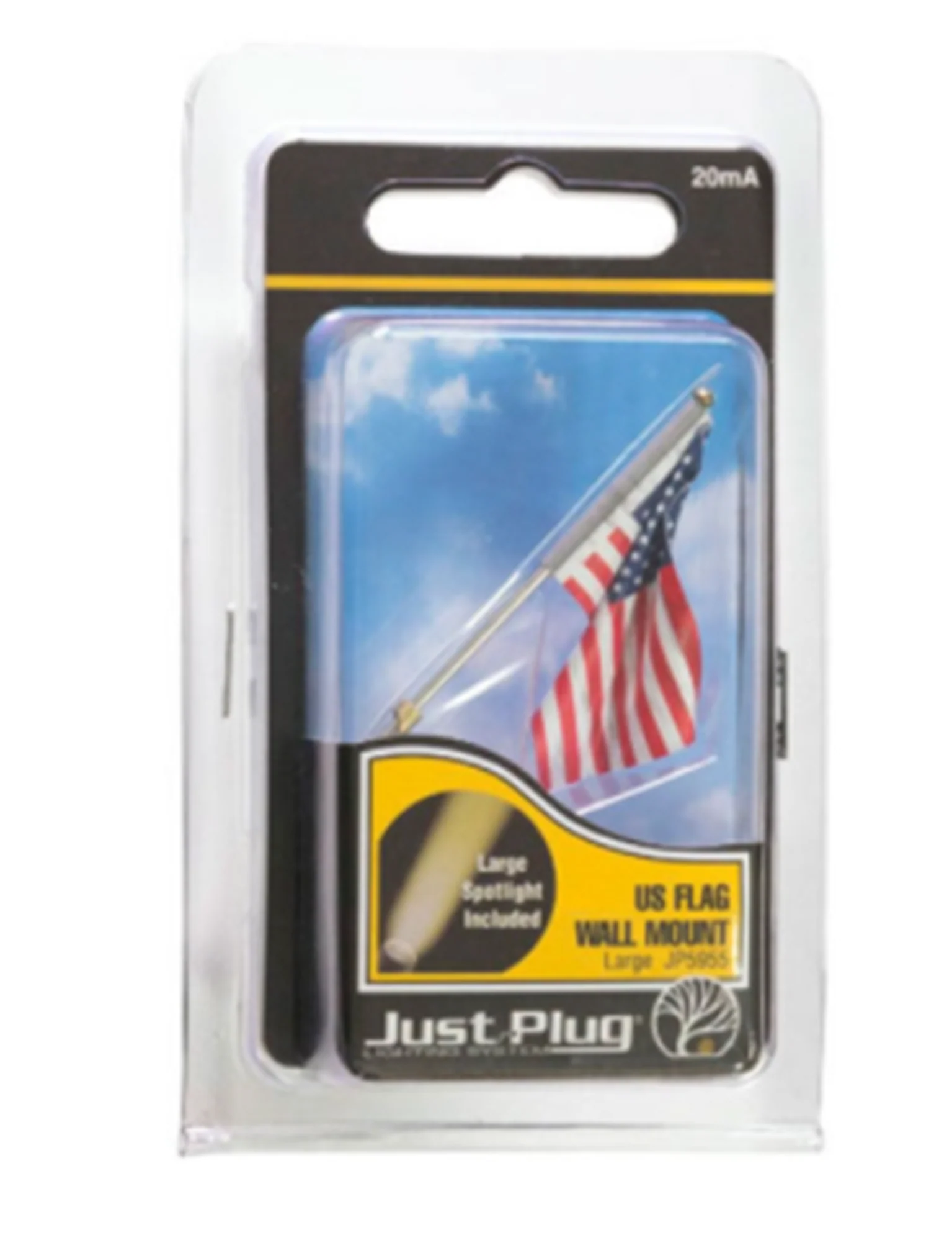 WJP5953 JP5953 Woodland Scenics - US Flag Wall Mount - Small - Image 2