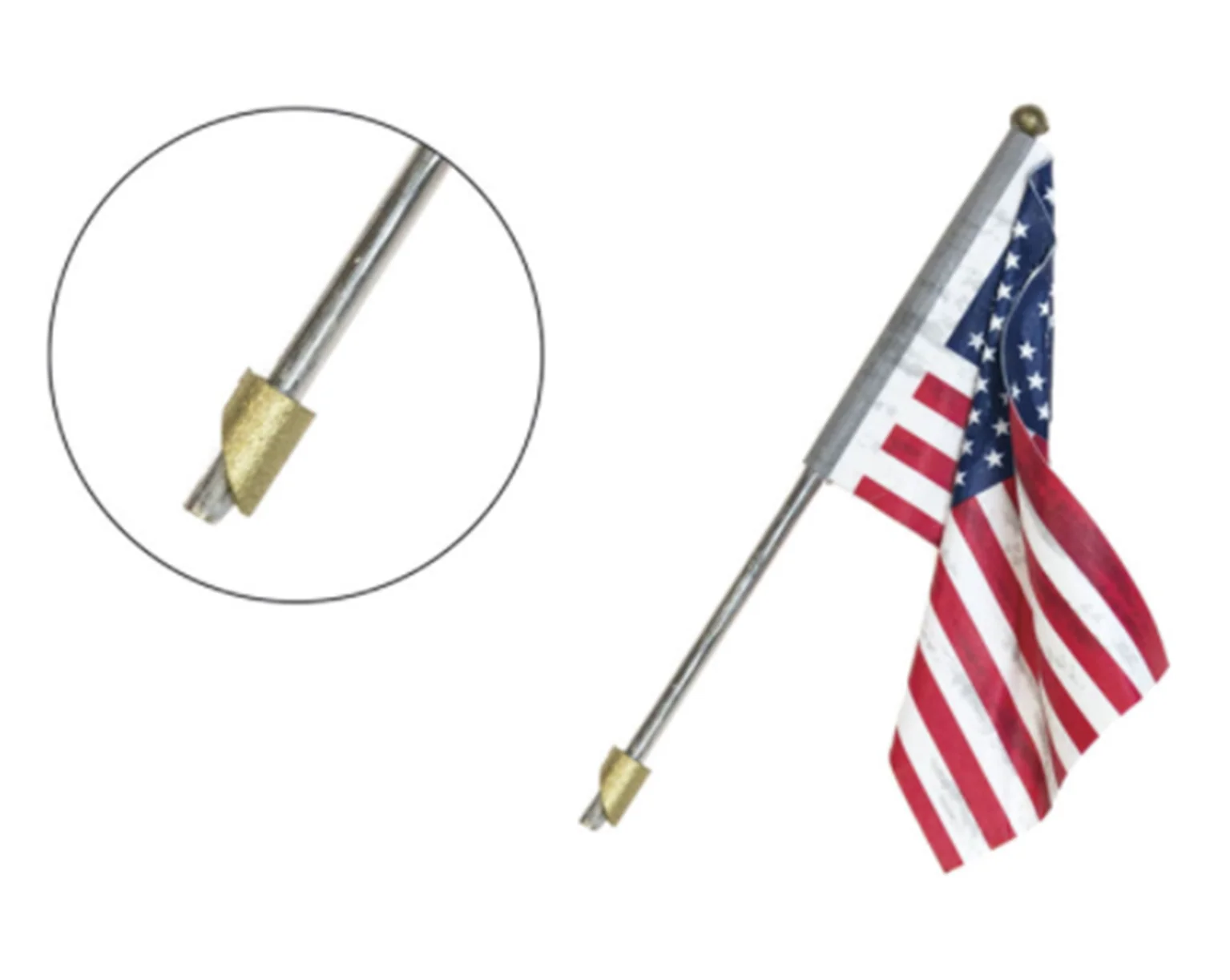WJP5954 JP5954 Woodland Scenics - US Flag Wall Mount - medium