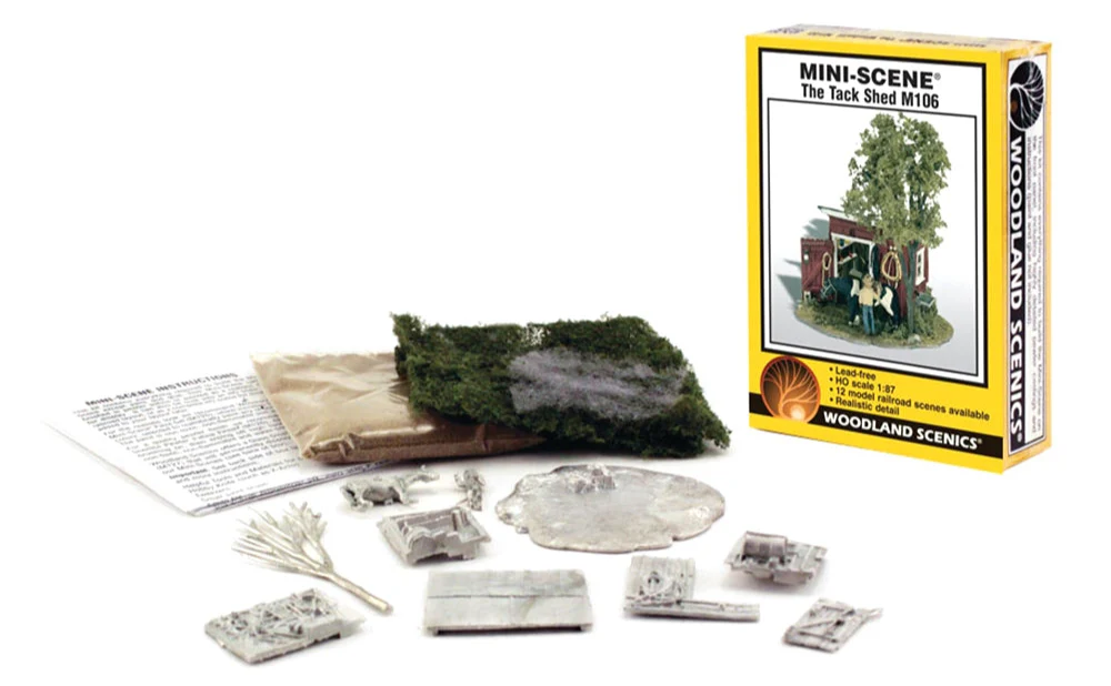 WM106 The Tack Shed Model Kit - Image 2