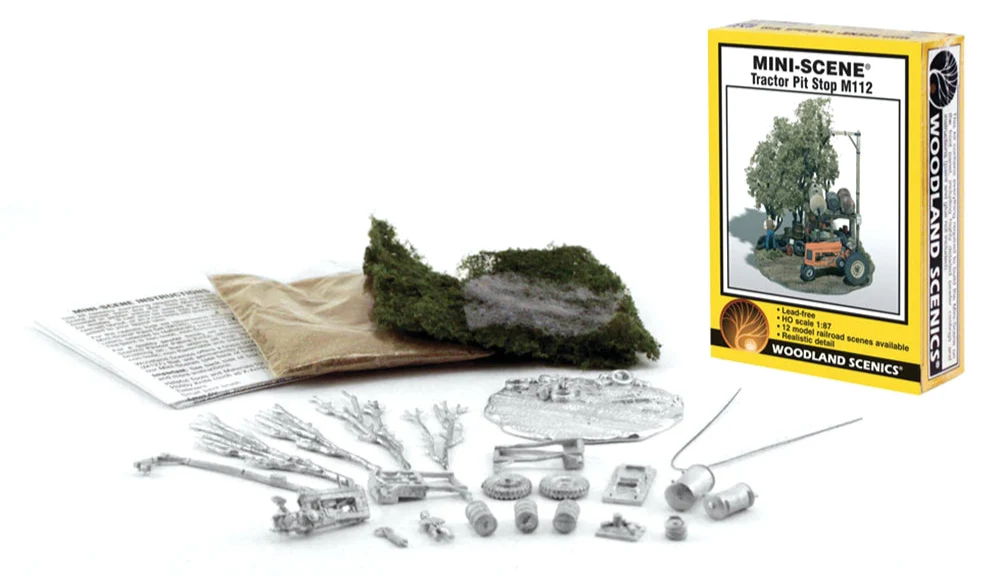 WM112 Tractor Pit Stop Model Kit - Image 2