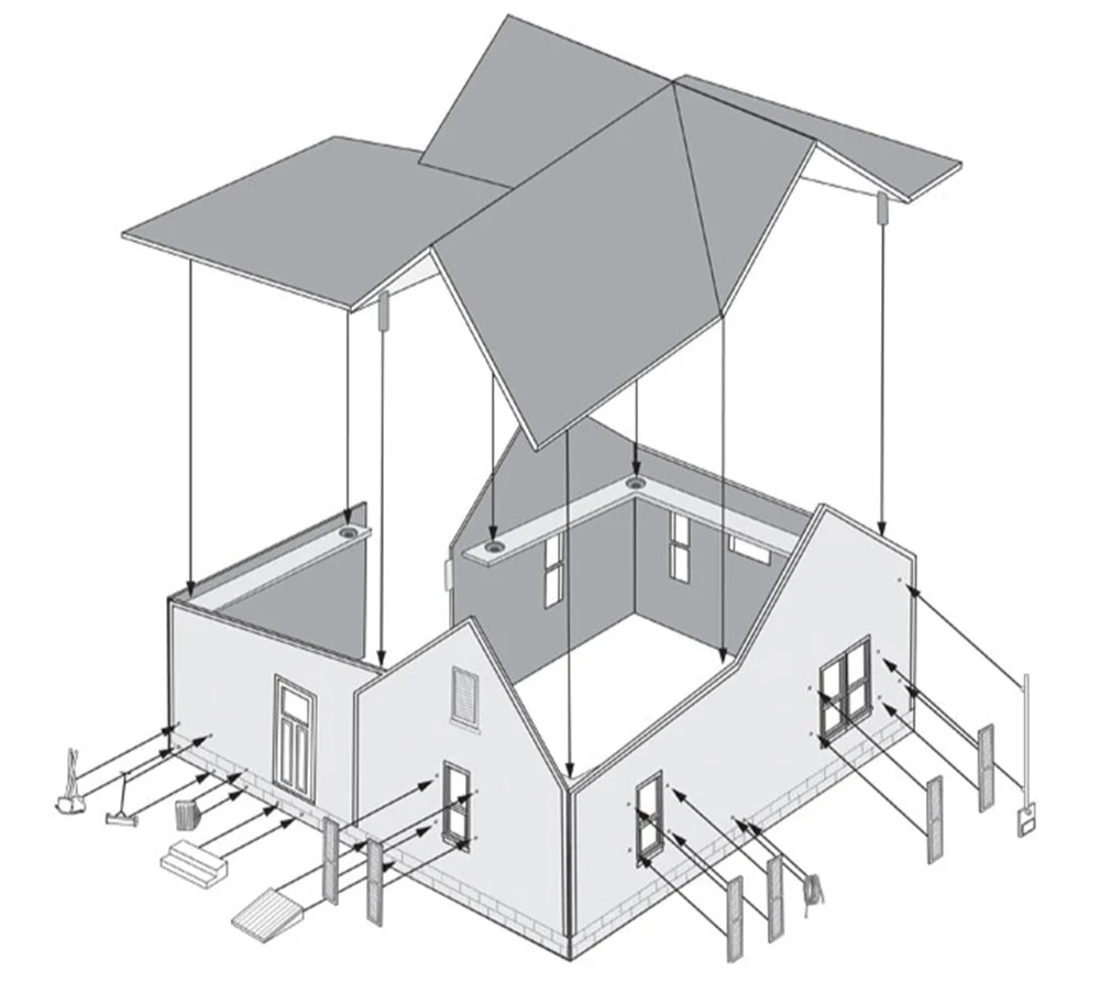 WPF5206 N Country Cottage Model Kit - Image 5