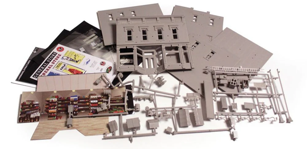 WPF5890 O Lubener's General Store Model Kit - Image 3