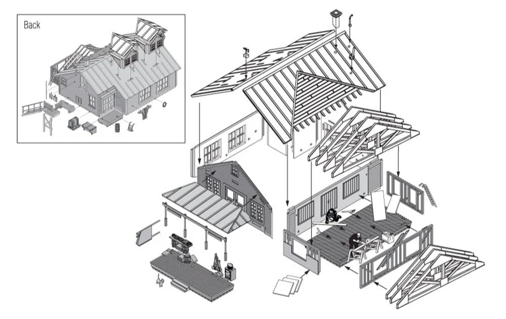 WPF5894 O Country Store Expansion Model Kit - Image 5