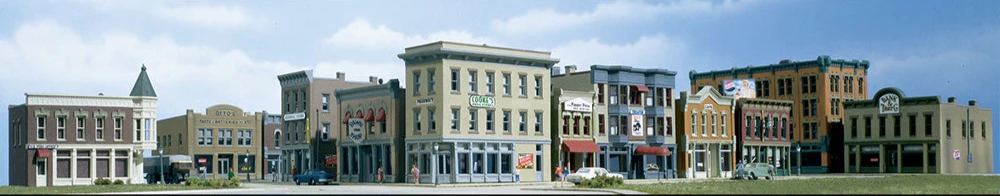 WS1485 Town & Factory N Building Set - Image 2