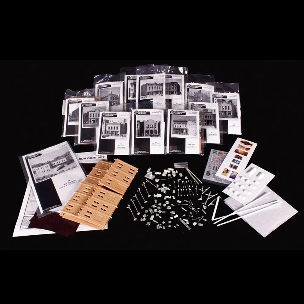 WS1485 Town & Factory N Building Set - Image 3