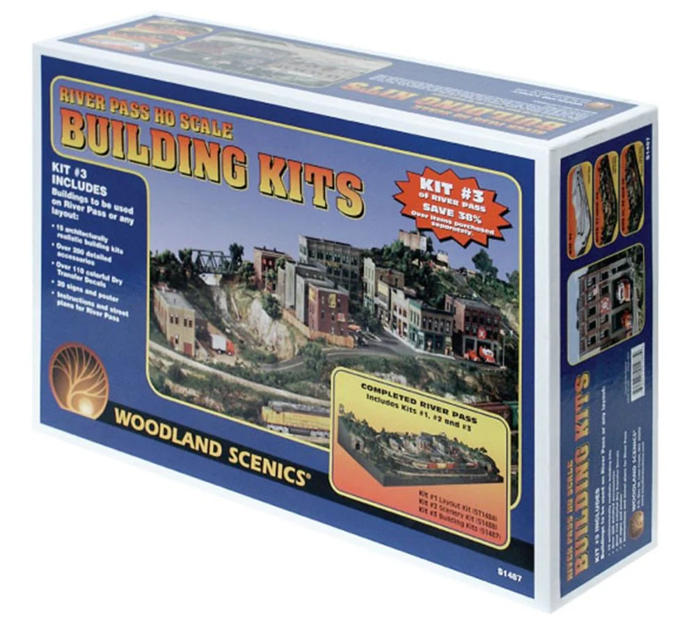 WS1487 River Pass HO Building Kit