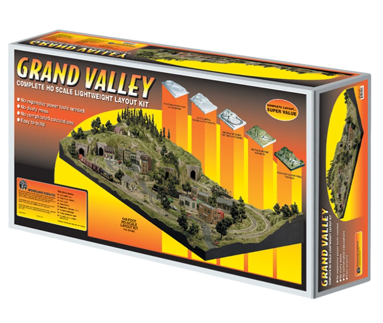 WST1483 ST1483 Grand Valley HO Layout Kit - Image 2