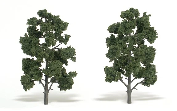 WTR1519 TR1519 Medium Green Trees 8 - 9 inch (Pack of 2)