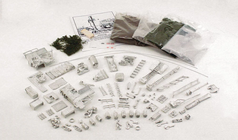 WTS152 Caboose & Sand Facility Model Kits - Image 2